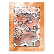 Eight of Coins Business Card