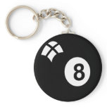 Eightball Key Chain