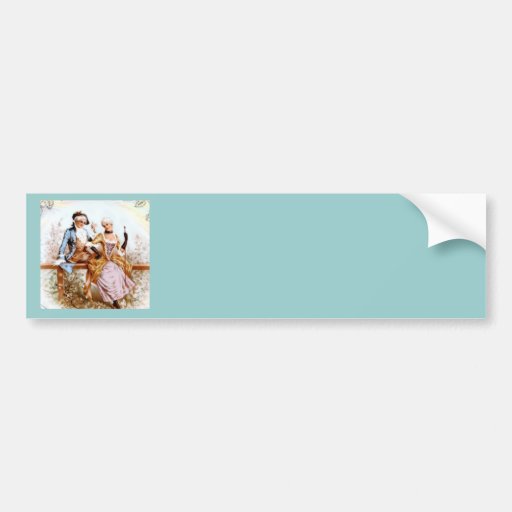 Eighteenth Century French Romance Bumper Stickers