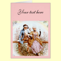 Eighteenth Century French Romance cards