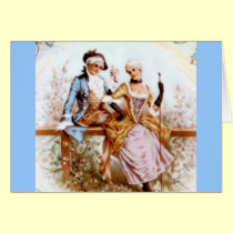 Eighteenth Century French Romance cards