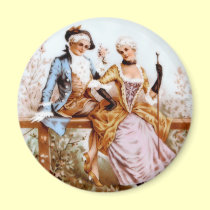 Eighteenth Century French Romance magnets