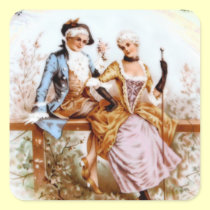 Eighteenth Century French Romance stickers