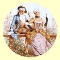 Eighteenth Century French Romance stickers