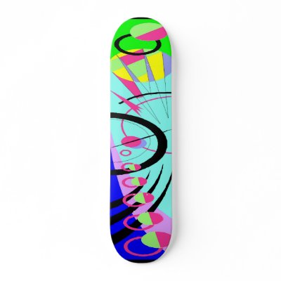 Eighties Skateboard Deck by Paddydee56