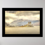 Eilean Donan Castle (Bordered) Posters
