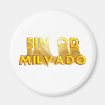 Ein Od Milvado Refrigerator Magnet
