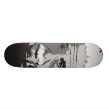 einstien skate board deck