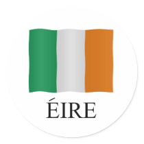 Eire - Ireland + flag Sticker