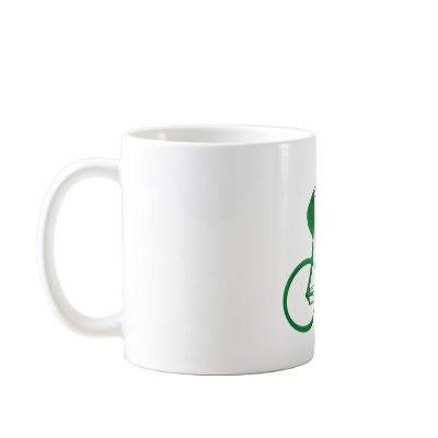 Eire Irish cycling flag of Ireland bicycle gear Coffee Mugs by Funkart