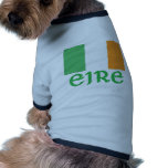 EIRE Irish Flag Dog Shirt