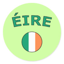 Eire Round Sticker