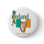 Eire To The World Buttons