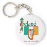 Eire To The World Keychain