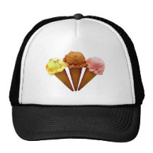 Eiscreme ice creme baseball kappe