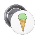 eiscreme Pistazie pistazieneis ice cream pistachio Anstecknadel