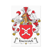 Eisenreich Family Crest Canvas Print