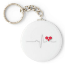 EKG Key chain