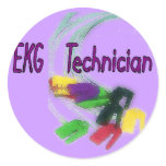 EKG Technician Gifts stickers