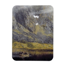 Ekko (Echo on the Fjord) Rectangle Magnets