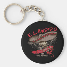 El Bandido Tequila Keychain