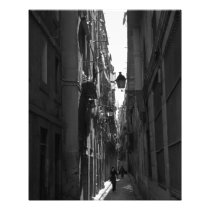 El Callejon Photo Print (Barcelona, Spain)