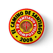 El Camino de Santiago 2008 Pinback Buttons