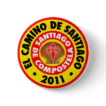 El Camino de Santiago 2011 Pinback Button