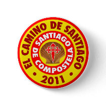 El Camino de Santiago 2011 Pinback Button
