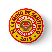 El Camino de Santiago 2012 Button