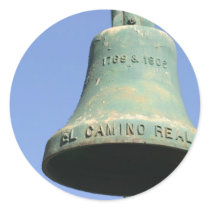 El Camino Real 1769 & 1906 Round Stickers