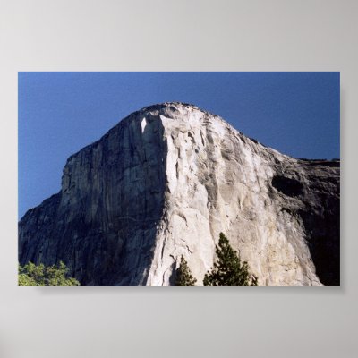 El Cap Poster by lightningbox