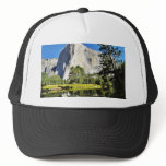 El Capitan And Merced River In Yosemite Trucker Hats