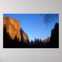 El Capitan and Yosemite Valley Poster
