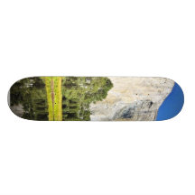 EL Capitan et rivière de Merced dans Yosemite Skateboards Customisés