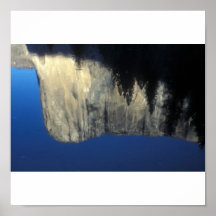 El Capitan Reflection Yosemite National Park Poster