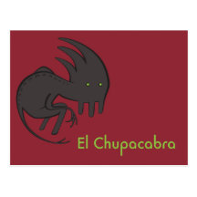 El Chupacabra Post Cards