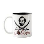El Draque Pirate Insignia Coffee Mugs