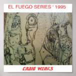 EL FUEGO 1995 018, EL FUEGO SERIES ' 1995, CRAI... POSTER