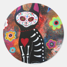 El Gato By Prisarts Sticker