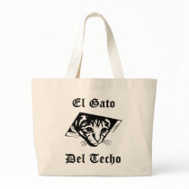 El Gato Del Techo Tote Bags