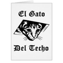 El Gato Del Techo Cards