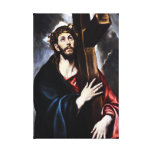 El Greco Christ Carrying The Cross Canvas Wrap Stretched Canvas Print