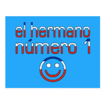 El Hermano Número 1 - Number 1 Brother in Chilean Postcard