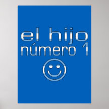 El Hijo Número 1 - Number 1 Son in Argentine Posters