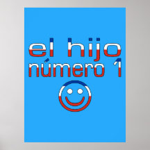 El Hijo Número 1 - Number 1 Son in Chilean Print