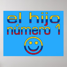 El Hijo Número 1 - Number 1 Son in Colombian Poster
