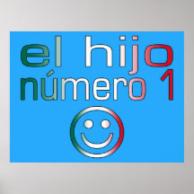 El Hijo Número 1 - Number 1 Son in Mexican Posters