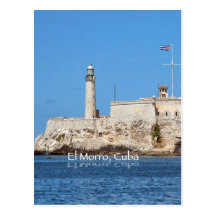 El Morro Castle, Cuba Post Card