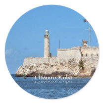 El Morro Castle, Cuba Stickers